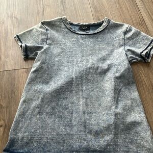 Vici - size small denim colored short sleeved top